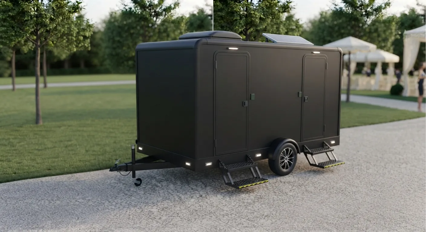 2 Stall Restroom Trailer in Burbank, CA