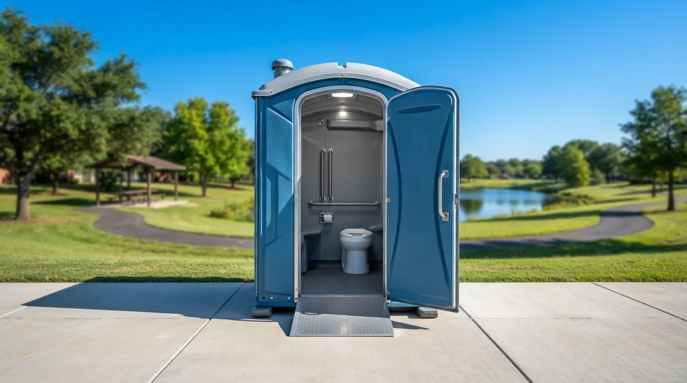 ADA Accessible Porta Potty in Burbank, CA