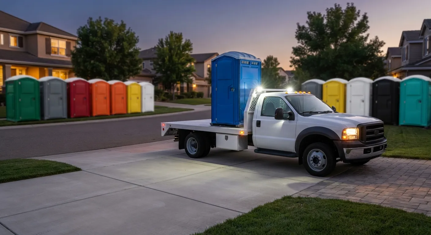 Emergency Porta Potty Rental in Burbank, CA
