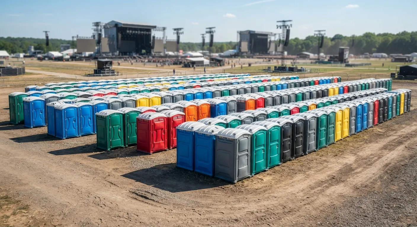 Festival Restroom Rental in Burbank, CA