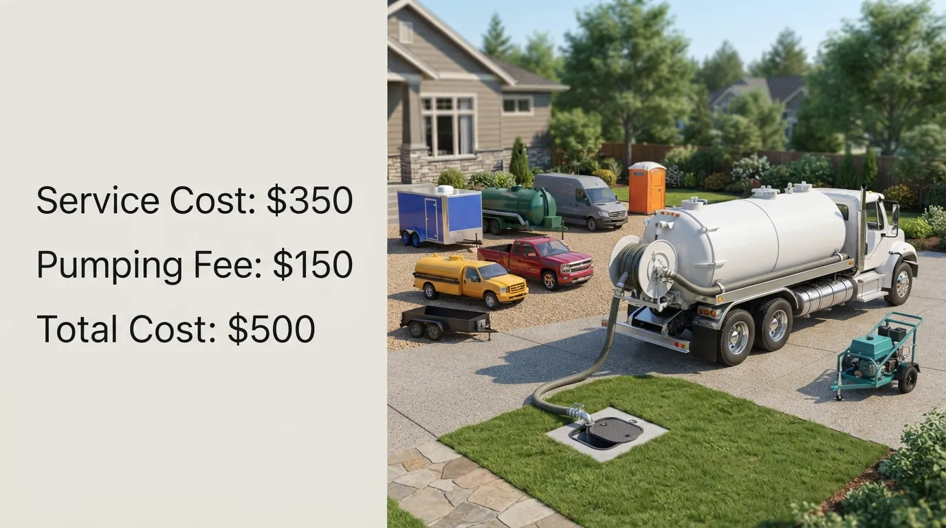 Septic Tank Pumping Cost in Burbank, CA